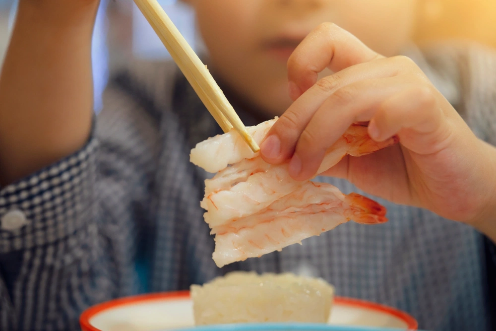 udang adalah salah satu makanan penyebab alergi pada anak